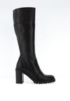 Nero Giardini High Block Heel Knee High Boots, Black