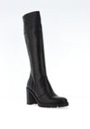 Nero Giardini High Block Heel Knee High Boots, Black