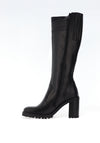 Nero Giardini High Block Heel Knee High Boots, Black