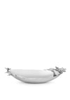 Newbridge Silver Plated Oval Dish with Floral Motif