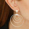 Newbridge Silverware Spiral Earrings, Silver