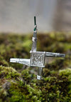 Newbridge St Brigids Cross Decoration, Silver