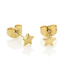 Newbridge Star Stud Earrings, Gold