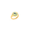 Newbridge Bird Enamel Ring, Gold