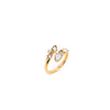Newbridge Mixed Stone Ring, Gold