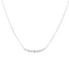 Newbridge Clear Cubic Zirconia Necklace, Silver