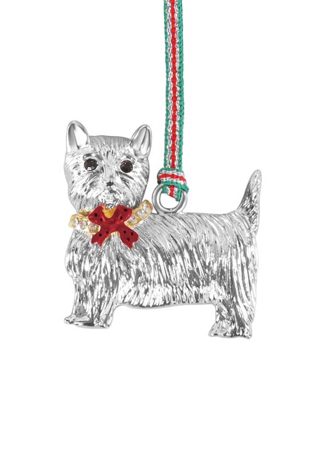 Newbridge Christmas Westie Hanging Decoration