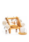 Newgrange Living Ceramic 6 Piece Espresso Set