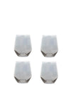 Newgrange Living Grey Lustre Set of 4 Juice Glasses