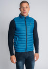 XV Kings by Tommy Bowe Newland Gilet, Petrol Blue
