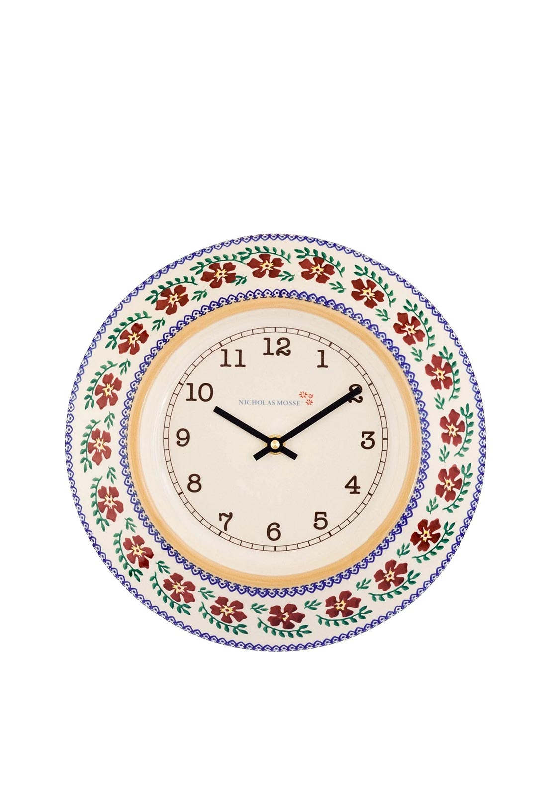 Nicholas Mosse Large Wall Clock, Old Rose