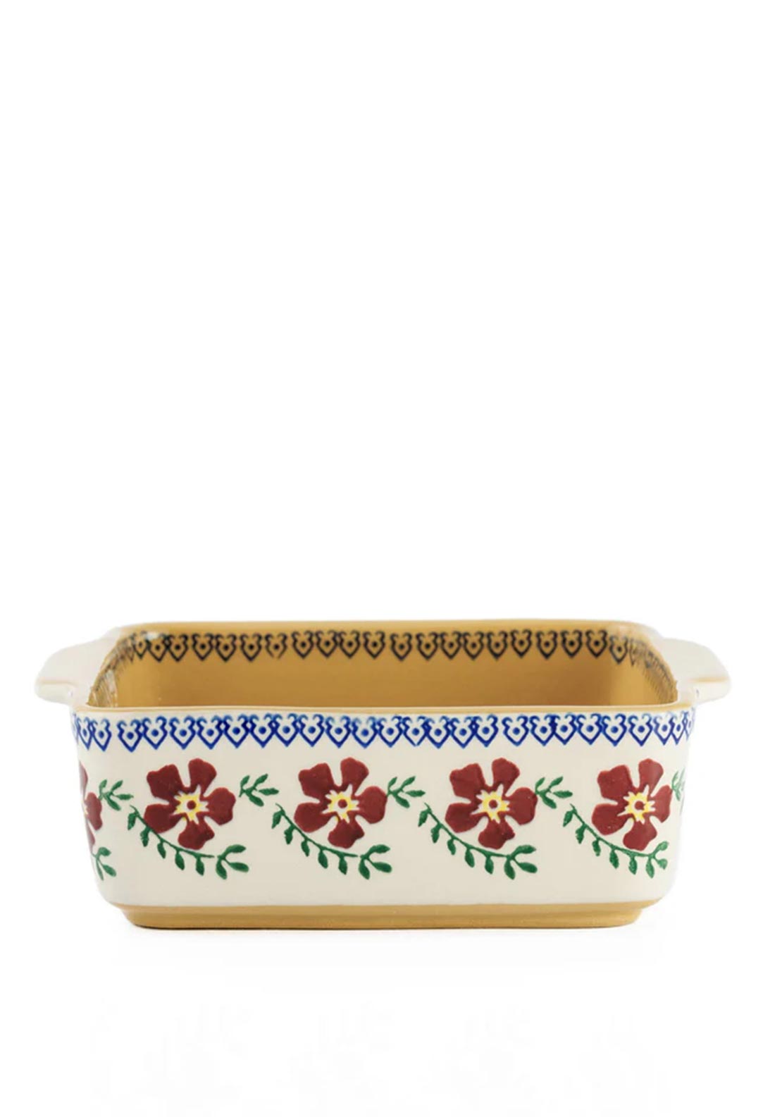 Nicholas Mosse Small Square Oven Dish, Old Rose