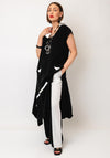 Nilmark Monochrome Button Detail Dress, Black and White