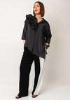 Nilmark Contrast Stitch Corsage Shirt, Dark Grey