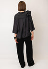 Nilmark Contrast Stitch Corsage Shirt, Dark Grey