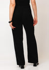 Nilmark Side Panel Wide Leg Trousers, Black