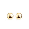 9 Carat Gold Spanish Ball Stud Earrings, Gold