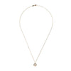 9 Carat Gold Collection Mother of Pearl Petal Necklace, Gold