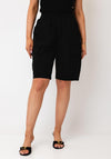 Noisy May Kirby Barrel Cargo Shorts, Black