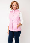 Normann Reversible Onion Quilt Gilet, Pink