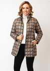 Normann Reversible Check Quilted Jacket, Green