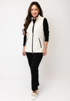 Normann Contrast Detail Gilet, Cream