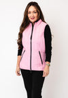 Normann Contrast Detail Gilet, Pink