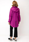 Normann Zip Up Rain Jacket, Purple