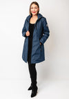 Normann Waterproof Hooded Rain Coat,  Navy