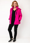 Normann Waterproof Hooded Jacket, Fuchsia Pink