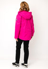Normann Waterproof Hooded Jacket, Fuchsia Pink