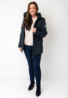 Normann Waterproof Hooded Coat, Navy