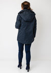 Normann Waterproof Hooded Coat, Navy