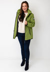 Normann Waterproof Hooded Coat, Green