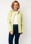 Normann Zipped Softshell Raincoat, Green