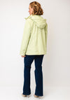 Normann Zipped Softshell Raincoat, Green