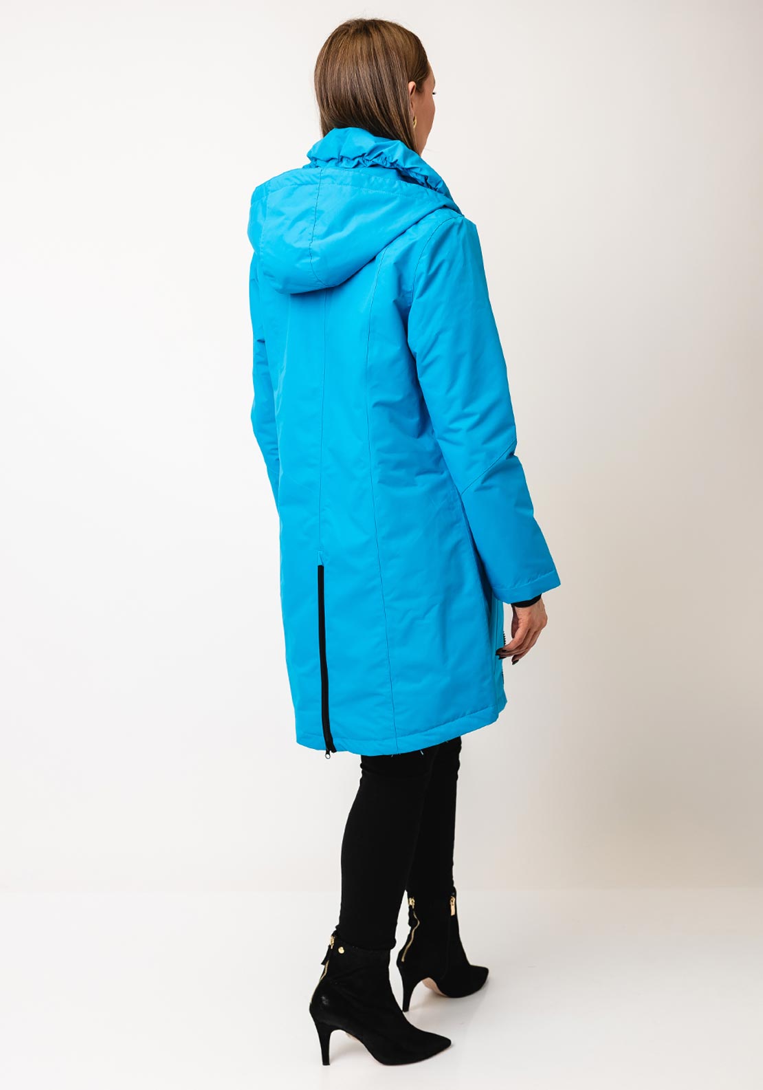 Normann Hooded Waterproof Raincoat, Blue