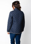 Normann Quilted Reversible Jacket, Navy Check