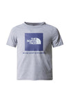 The North Face Mini Boy Graphic Short Sleeve Tee, Grey