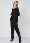 Nu Denmark Ronnie Pleated Detail Top, Black