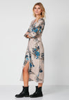 Nu Denmark Riborg Patterned Maxi Dress, Electric Blue Multi