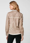 Nu Denmark Ryan Stud Embellished Denim Shirt, Sea Sand