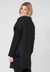 Nu Denmark Rina Knit Poncho, Electric Blue Mix