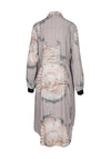 Nu Denmark Tia Fossils Print Dress, Sea Sand Mix