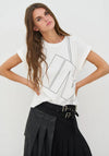 NU Denmark Cathlin Graphic T-Shirt, White