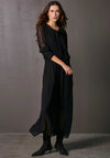 Nu Denmark Veronica Beaded Maxi Dress, Black