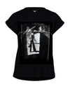 Nu Denmark Yanisa Graphic T Shirt, Black