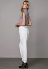 Nu Denmark Yarin Cuffed Leg Trousers, White