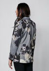 Nu Denmark Yoko Floral Print Blazer, Grey