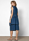 Nu Denmark Ziga Pocket Detail Denim Dress, Dark Blue Denim